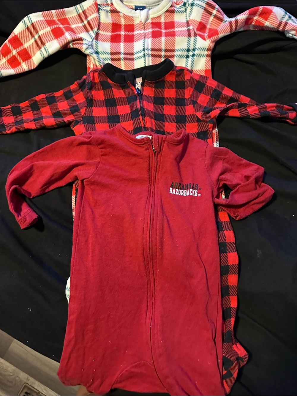 3-Piece Bundle 6-9 months one-piece footsies~ Rivalry Threads & Old Navy